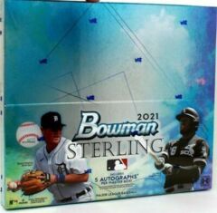 2021 Bowman Sterling MLB Baseball Hobby Box